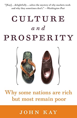 Beispielbild fr Culture and Prosperity: Why Some Nations Are Rich But Most Remain Poor zum Verkauf von THE SAINT BOOKSTORE