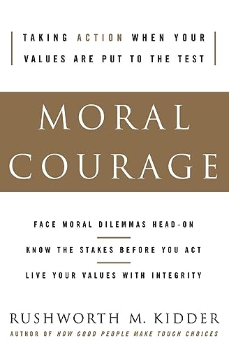 Beispielbild fr Moral Courage zum Verkauf von Blackwell's