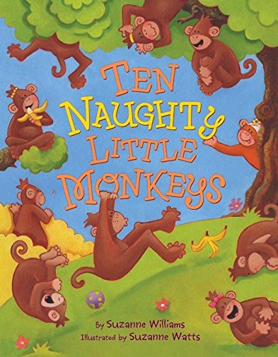 Beispielbild fr Ten Naughty Little Monkeys zum Verkauf von Better World Books