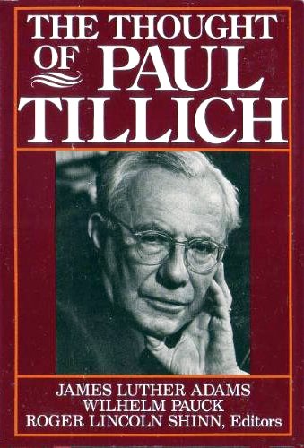 Beispielbild fr Thought of Paul Tillich zum Verkauf von Ergodebooks