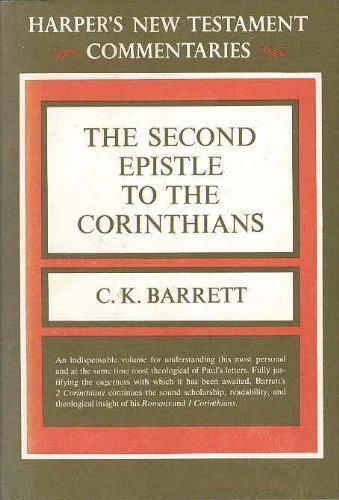 Beispielbild fr Second Epistle to the Corinthians: A Commentary zum Verkauf von St Vincent de Paul of Lane County