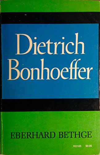 Stock image for Dietrich Bonhoeffer for sale by Better World Books