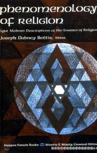 Beispielbild fr Phenomenology of Religion : Eight Modern Descriptions of the Essence of Religion zum Verkauf von Better World Books
