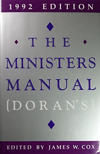 Beispielbild fr Ministers Manual for 1992 zum Verkauf von ThriftBooks-Atlanta