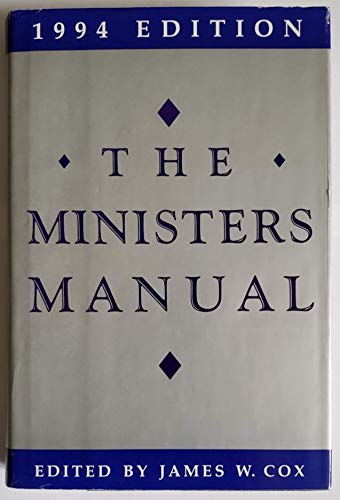 Beispielbild fr The Ministers Manual, 1994 zum Verkauf von Top Notch Books