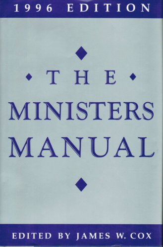 Imagen de archivo de The Ministers Manual 1996 a la venta por Once Upon A Time Books