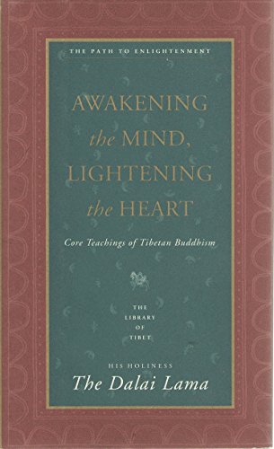 9780060616885: Awakening the Mind, Lightening the Heart: His Holiness, the Dalai Lama of Tibet