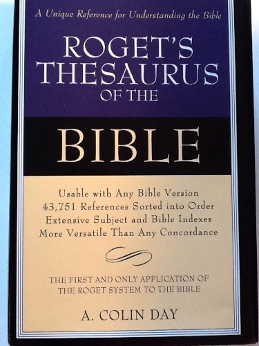 9780060617721: Roget's Thesaurus of the Bible