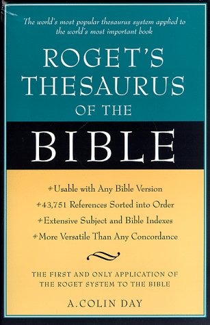 Beispielbild fr Rogets Theaurus Of the Bible zum Verkauf von Goodwill