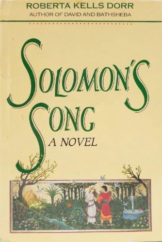 Beispielbild fr Solomon's Song zum Verkauf von Wonder Book
