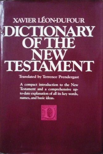 Beispielbild fr Dictionary of the New Testament zum Verkauf von BooksRun