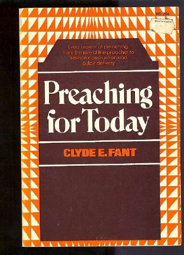 Beispielbild fr Preaching for Today zum Verkauf von Christian Book Store