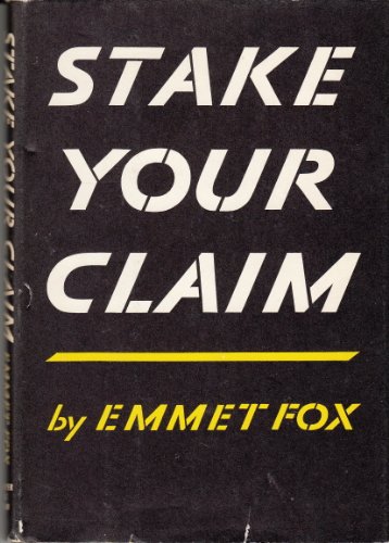 Imagen de archivo de Stake Your Claim a la venta por ThriftBooks-Reno