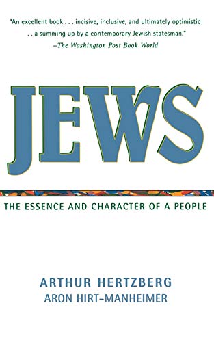 Beispielbild fr Jews: The Essence and Character of a People zum Verkauf von More Than Words