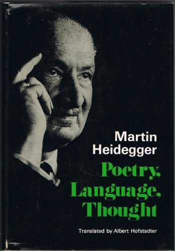9780060638481: Poetry, Language, Thought