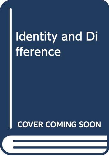 9780060638498: Identity and Difference