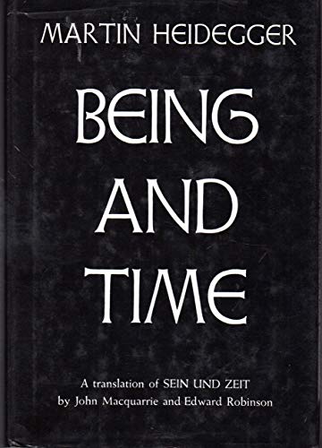 Stock image for Being And Time Heidegger, Martin for sale by Aragon Books Canada