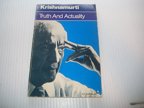 Stock image for Truth and Actuality for sale by Books From California