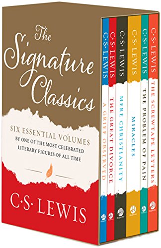 Stock image for C. S. Lewis Signature Classics: Mere Christianity, The Screwtape Letters, A Grief Observed, The Problem of Pain, Miracles, and The Great Divorce (Boxed Set) for sale by GF Books, Inc.