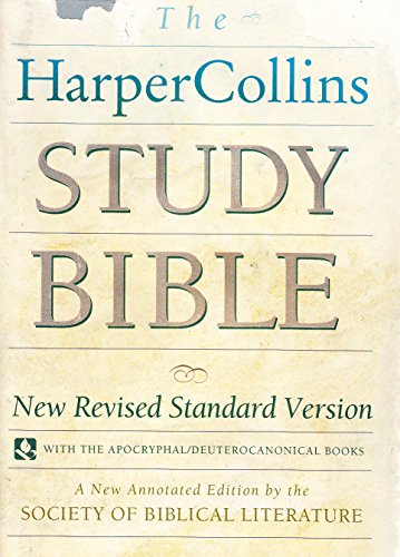 9780060655266: The Harpercollins Study Bible: New Revised Standard Version, With the Apocryphal/Deuterocanonical Books