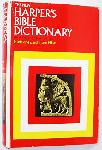 Beispielbild fr Harper's Bible Dictionary, zum Verkauf von BookHolders