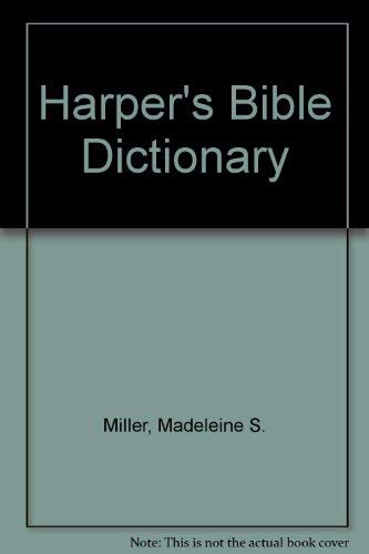 Stock image for Harper's Bible Dictionary for sale by HPB Inc.