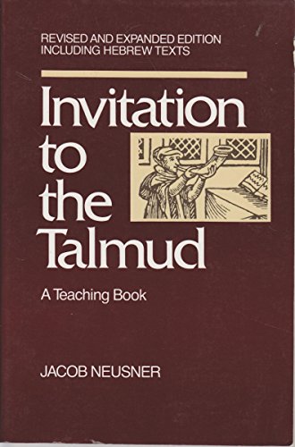 Beispielbild fr Invitation to the Talmud: A Teaching Book (English, Aramaic and Hebrew Edition) zum Verkauf von Wonder Book