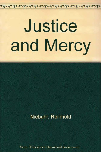 Imagen de archivo de Justice and Mercy a la venta por Wonder Book