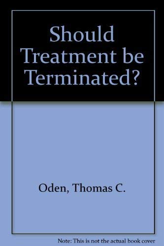 9780060663452: Should treatment be terminated?