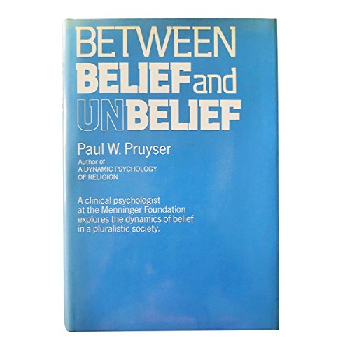 Stock image for BETWEEN BELIEF AND UNBELIEF. for sale by de Wit Books