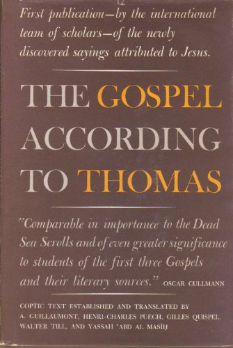 9780060667108: The Gospel According to Thomas