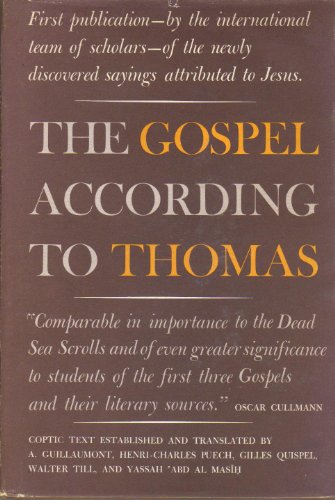 Stock image for The Gospel According to Thomas for sale by Basement Seller 101