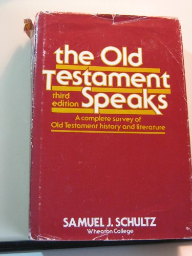 Beispielbild fr The Old Testament Speaks zum Verkauf von ThriftBooks-Dallas