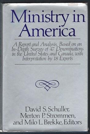 Stock image for MINISTRY IN AMERICA for sale by Neil Shillington: Bookdealer/Booksearch