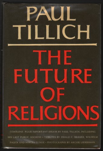 Beispielbild fr The Future of Religions zum Verkauf von Better World Books