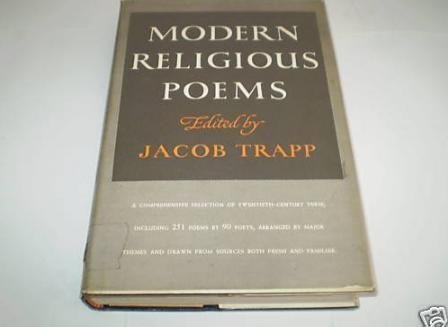 Imagen de archivo de Modern Religious Poems a la venta por Better World Books