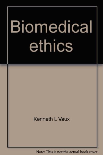 Beispielbild fr Biomedical ethics: Morality for the new medicine (Harper & Row paperback) zum Verkauf von Wonder Book