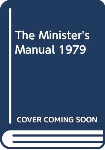 9780060690243: The Minister's Manual 1979