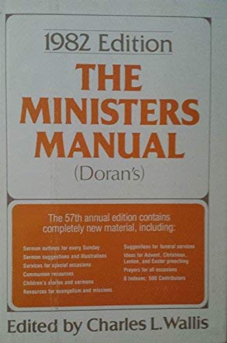 Stock image for The Ministers Manual: 1982 for sale by Top Notch Books