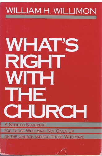 Stock image for What's Right With the Church for sale by BookMarx Bookstore