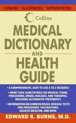 Stock image for Collins Medical Dictionary and Health Guide for sale by Better World Books