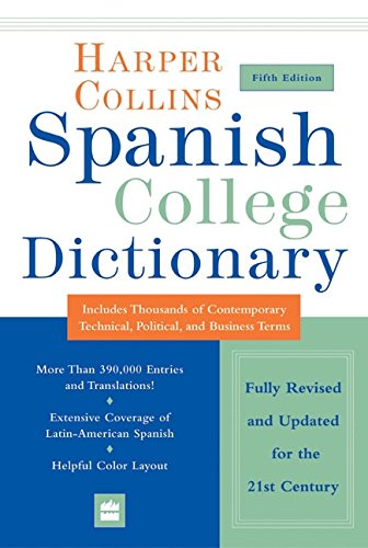 9780060733803: Harpercollins Spanish College Dictionary : Spanish- English English-Spanish
