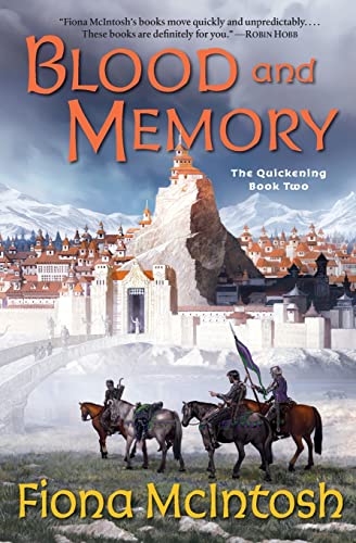 Beispielbild fr Blood and Memory : The Quickening Book Two zum Verkauf von Better World Books: West