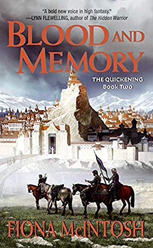 Beispielbild fr Blood and Memory (The Quickening, Book 2) zum Verkauf von Wonder Book