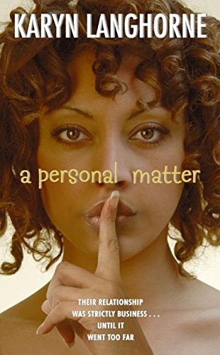 Imagen de archivo de A Personal Matter a la venta por Better World Books