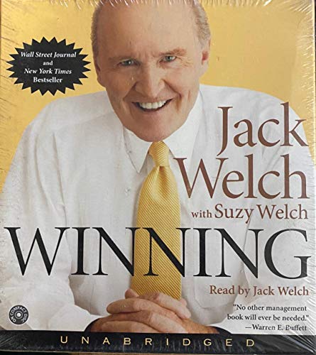 Stock image for Winning. Read by Jack Welch. Contains an interview with the author and Jane Friedman, President and CEO of HarperCollinsPublishers. for sale by Antiquariat am St. Vith