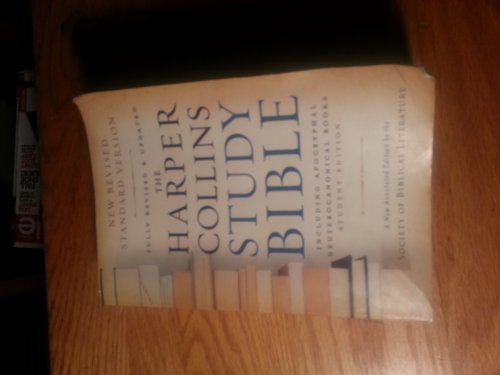 Beispielbild fr HarperCollins Study Bible - Student Edition: Fully Revised & Updated zum Verkauf von BooksRun