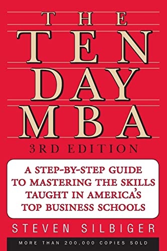 Stock image for The Ten-Day MBA 3rd Ed. for sale by SecondSale