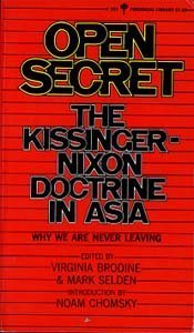 Stock image for Open secret;: The Kissinger-Nixon doctrine in Asia (Perennial library, P253) for sale by Wonder Book