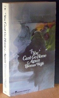 Imagen de archivo de You Can't Go Home Again a la venta por Better World Books: West